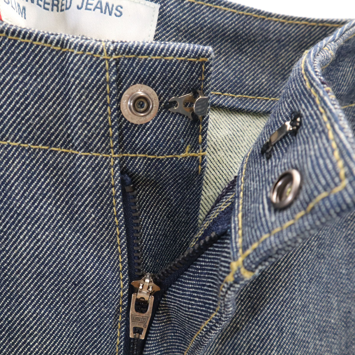 Levi's ENGINEERED JEANS リーバイス エンジニアードジーンズ 00s オールド デニムパンツ w29 グレー系 ジーンズ レディース