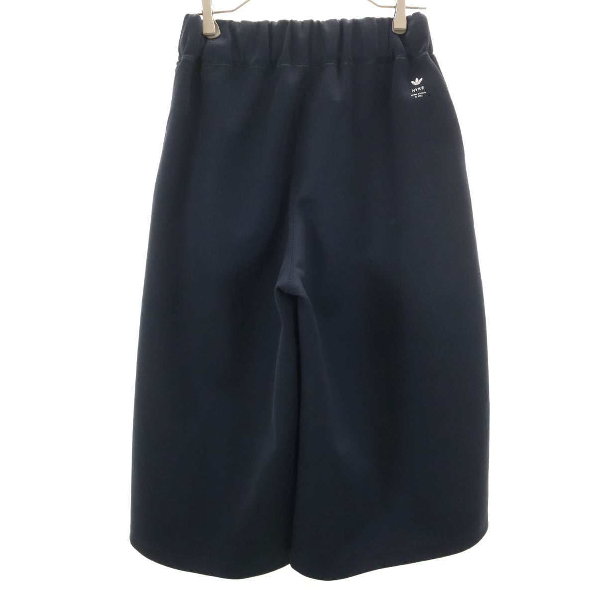 美品 adidas Originals アディダスオリジナルス HYKE ハイク コラボ ワイドパンツ OT ネイビー レディース