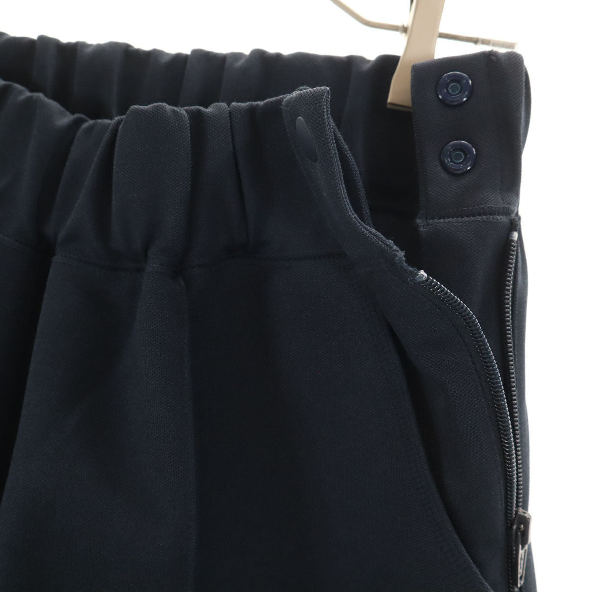 美品 adidas Originals アディダスオリジナルス HYKE ハイク コラボ ワイドパンツ OT ネイビー レディース