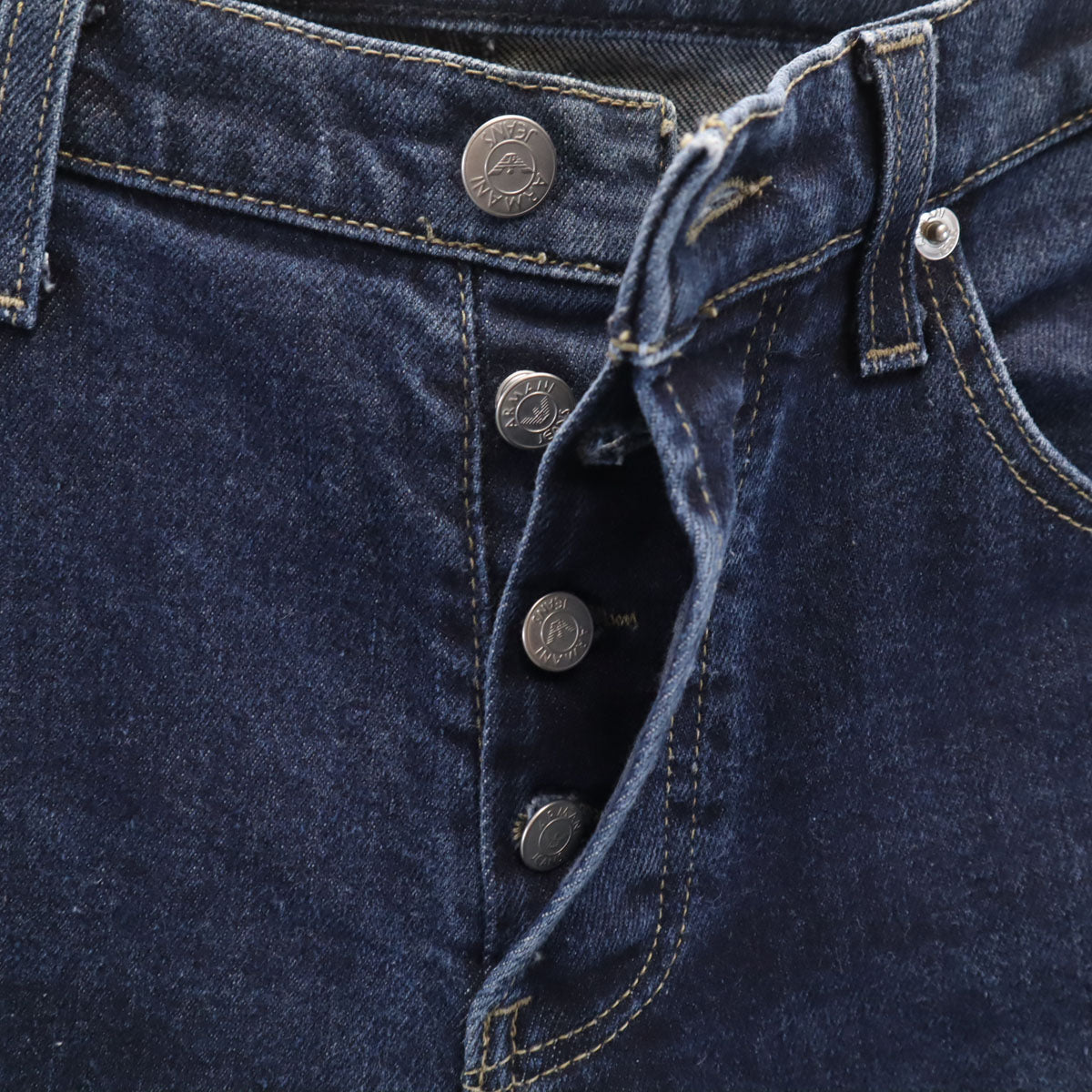 ARMANI JEANS アルマーニジーンズ コンフォートフィット デニムパンツ W29 インディゴ メンズ
