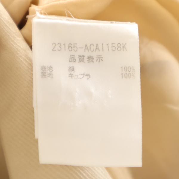 FOXEY フォクシー 日本製 シルク ロングコート F ベージュ系 レディース