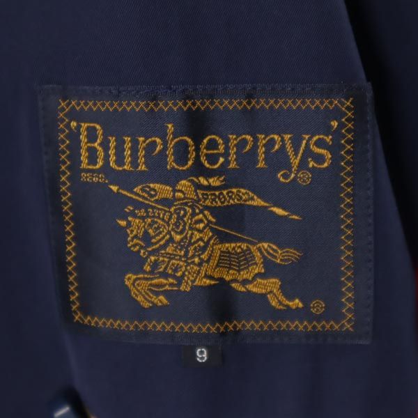 Burberrys バーバリーズ 90s オールド ロングコート 9 ネイビー レディース
