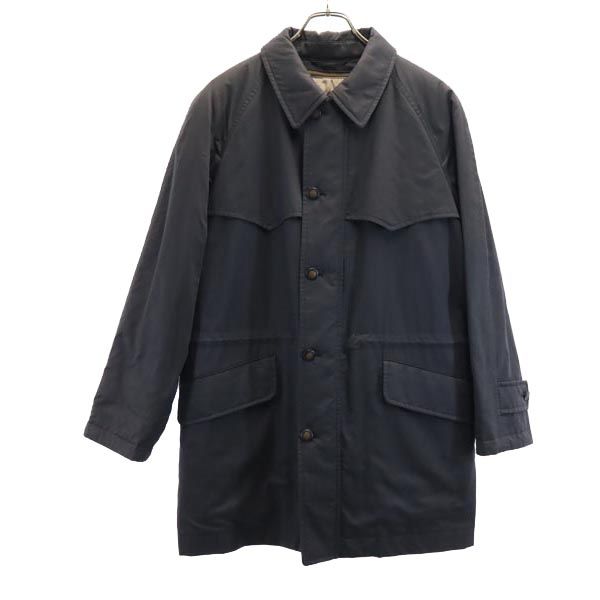 Aquascutum アクアスキュータム ダウンライナー付き 2way コート S ネイビー メンズ