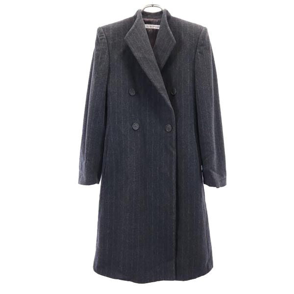Emporio Armani エンポリオアルマーニ イタリア製 カシミヤブレンド コート 38 グレー レディース