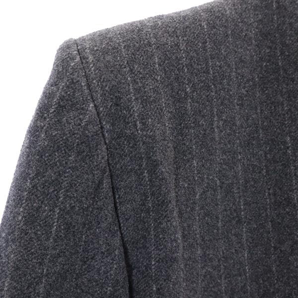 Emporio Armani エンポリオアルマーニ イタリア製 カシミヤブレンド コート 38 グレー レディース