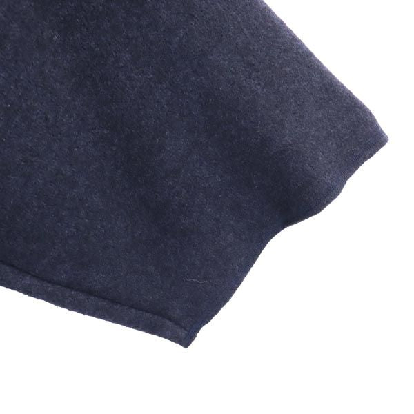 キャピタル 長袖 ウール100% ガウンコート S ネイビー系 KAPITAL レディース