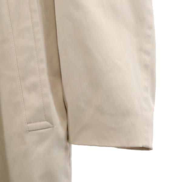 ボス チェスターコート 48 ベージュ系 BOSS 裏キルティング素材 メンズ