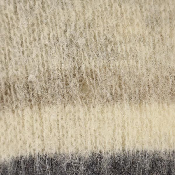 VINTAGE ヴィンテージ 70s ニット コート L グレー系 レディース