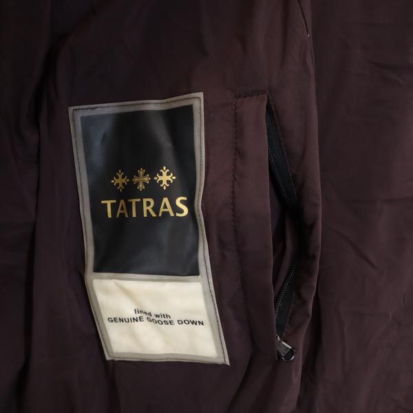 TATRAS タトラス ダウンコート 2 ブラウン系 ウエストベルト レディース