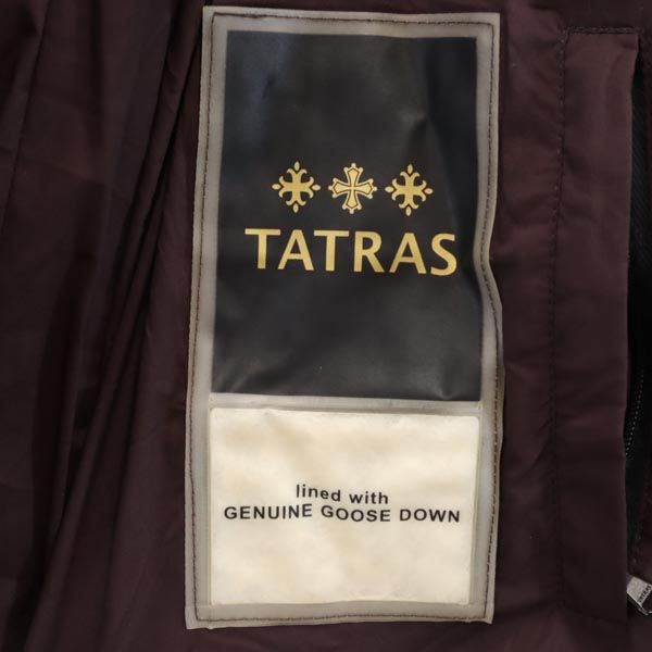 TATRAS タトラス ダウンコート 2 ブラウン系 ウエストベルト レディース