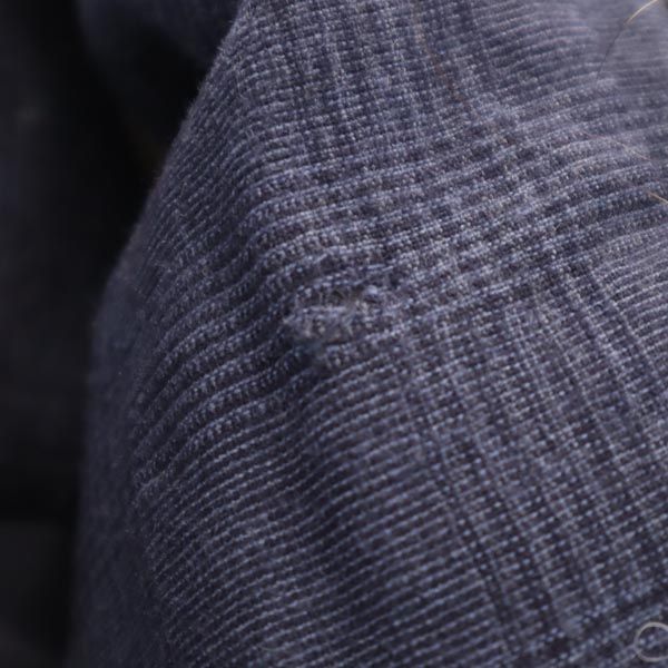 TATRAS タトラス ウールブレンド チェック柄 リアルファー付き ダウンコート 2 ネイビー レディース