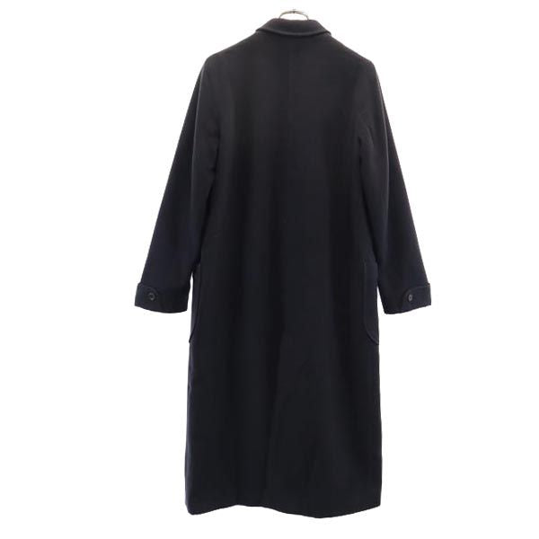 Paul Smith ポールスミス ウールブレンド チェスターコート 40 黒 レディース