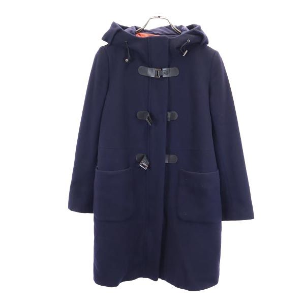 Paul Smith ポールスミス ダッフルコート 42 ネイビー BLACK レディース