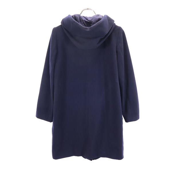 Paul Smith ポールスミス ダッフルコート 42 ネイビー BLACK レディース