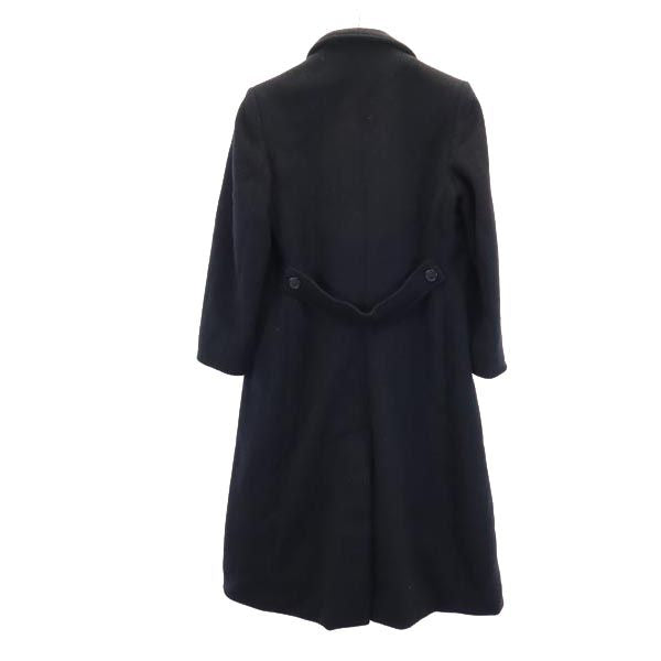 SPORTMAX スポーツマックス チェスターコート ブラック レディース