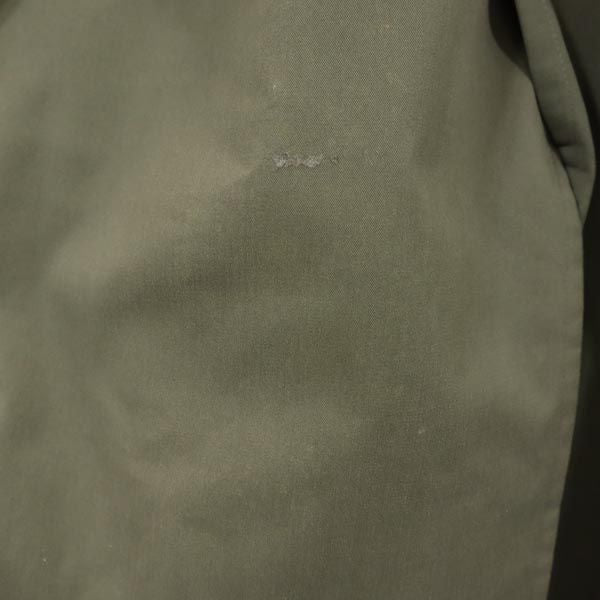 バーバリーズ 90s 日本製 オールド 2way コート 90-165-4 カーキ Burberrys ライナー付き コーデュロイ襟 ウエストベルト メンズ