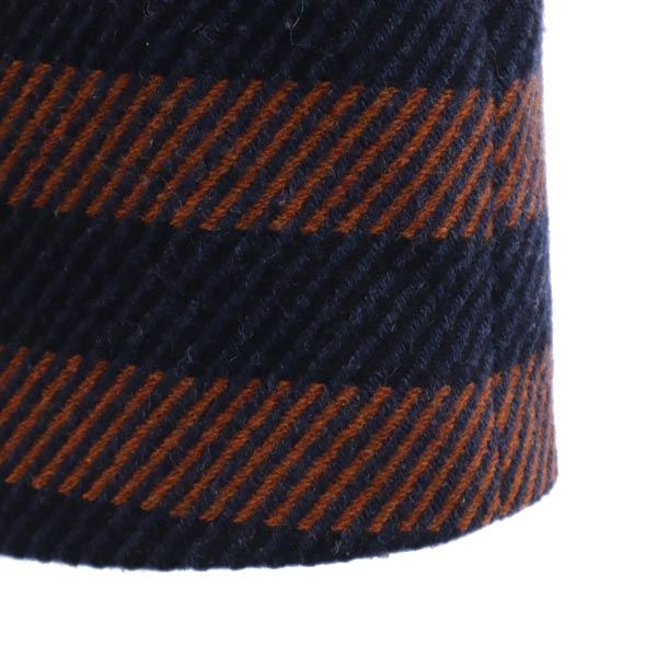 シーバイクロエ ボーダー ウールブレンド ダッフルコート 34 ネイビー系 SEE BY CHLOE レディース