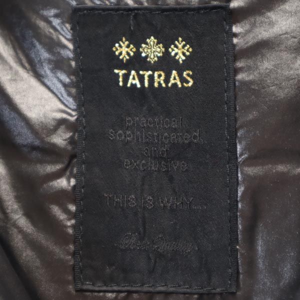 TATRAS タトラス ファーフード ダウンコート 3 ブラック レディース