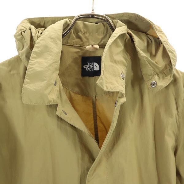 THE NORTH FACE ノースフェイス NPW21863 ナイロン100% ロールパックジャーニーズ コート L ベージュ レディース