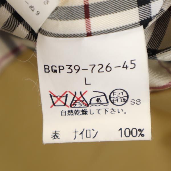 BURBERRY バーバリー ゴルフ 三陽商会 日本製 ゴルフ 中綿コート L ベージュ GOLF レディース