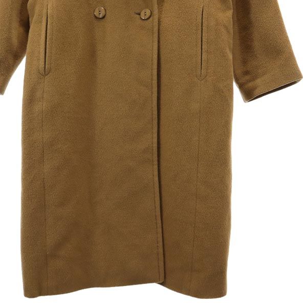 Herno ヘルノ イタリア製 長袖 ウールコート ブラウン系 レディース