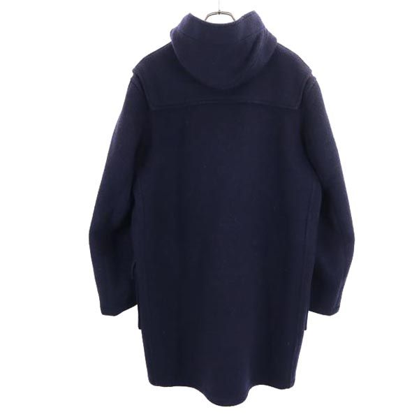 Gloverall グローバーオール 60s 70s イギリス製 ヴィンテージ 長袖 ダッフルコート 40 ネイビー系 裏チェック メンズ