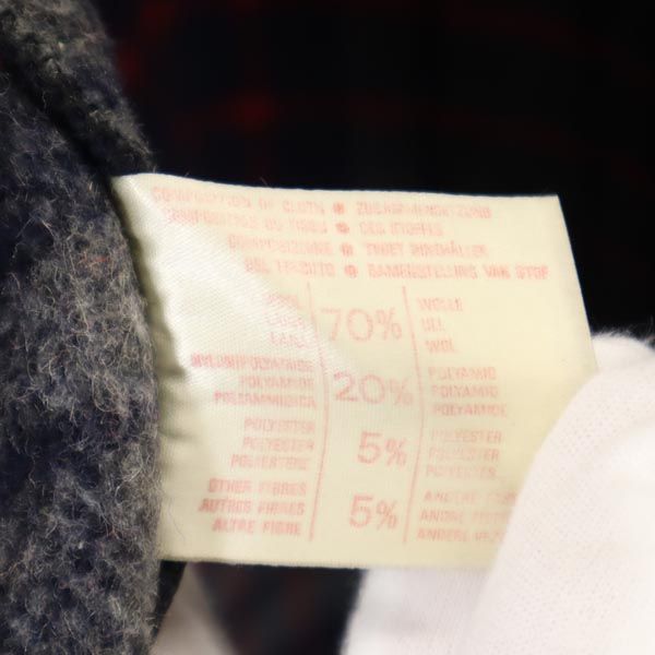 Gloverall グローバーオール 60s 70s イギリス製 ヴィンテージ 長袖 ダッフルコート 40 ネイビー系 裏チェック メンズ