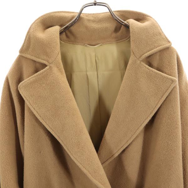 SPORTMAX スポーツマックス イタリア製 ウールブレンド 長袖 コート 42 ブラウン系 メンズ