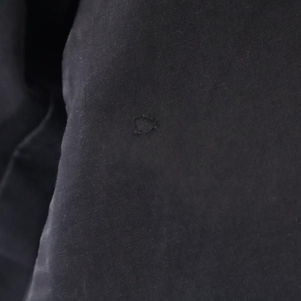 HERMES エルメス チェスターコート 黒 メンズ