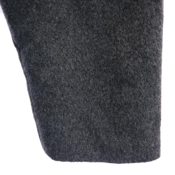 BURBERRY バーバリー 日本製 ウール100% 長袖 ガウン M グレー系 ルームウェア メンズ