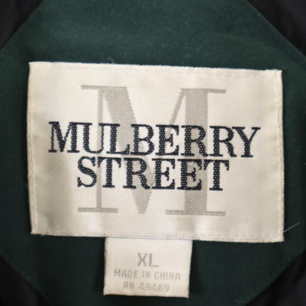 MULBERRY STREET 90s オールド ダウンコート XL グリーン フード レディース