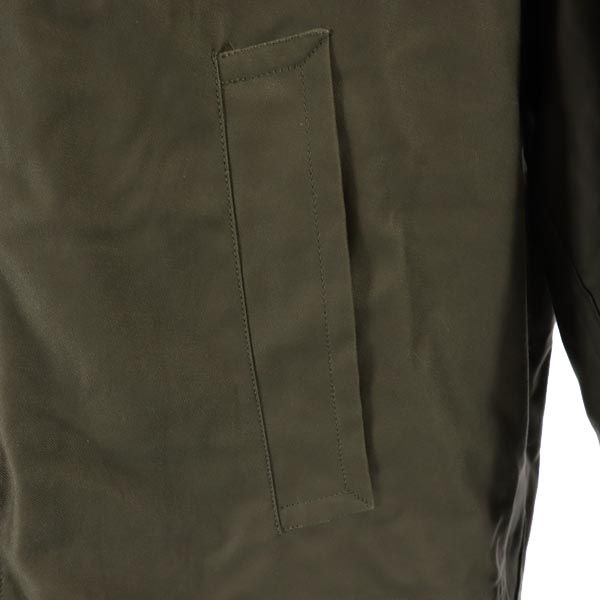 ドイツ軍 90s ボアライナー付き ミリタリーコート GR.48 カーキ GERMAN MILITARY フード メンズ