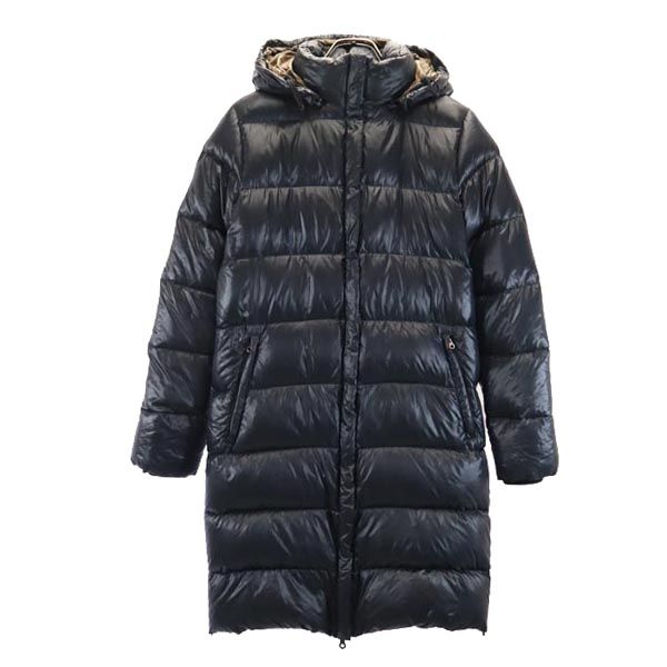 DUVETICA デュベティカ ダウンコート 42 ブラック フード レディース