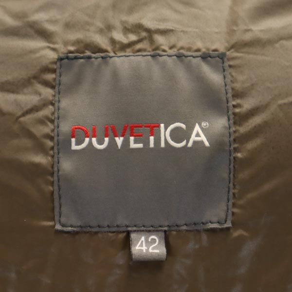 DUVETICA デュベティカ ダウンコート 42 ブラック フード レディース