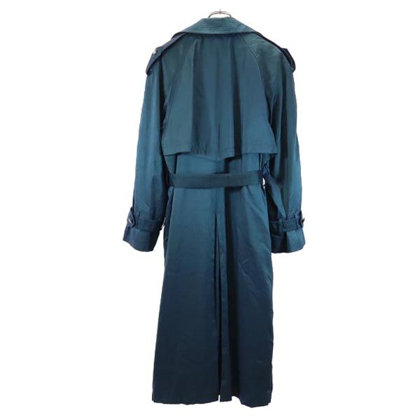 LONDON FOG ロンドンフォグ 80s 90s ライナー付き 長袖 ロングコート 12 グリーン系 レディース