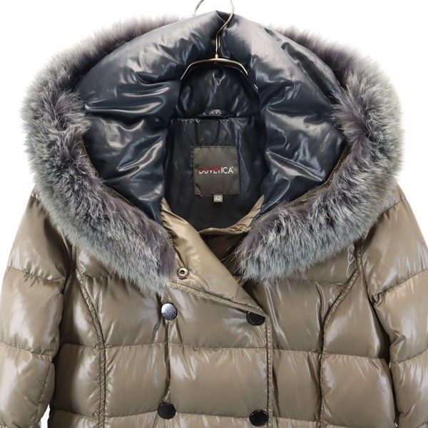 DUVETICA デュベティカ ダウンコート 42 ブラウン系 レディース