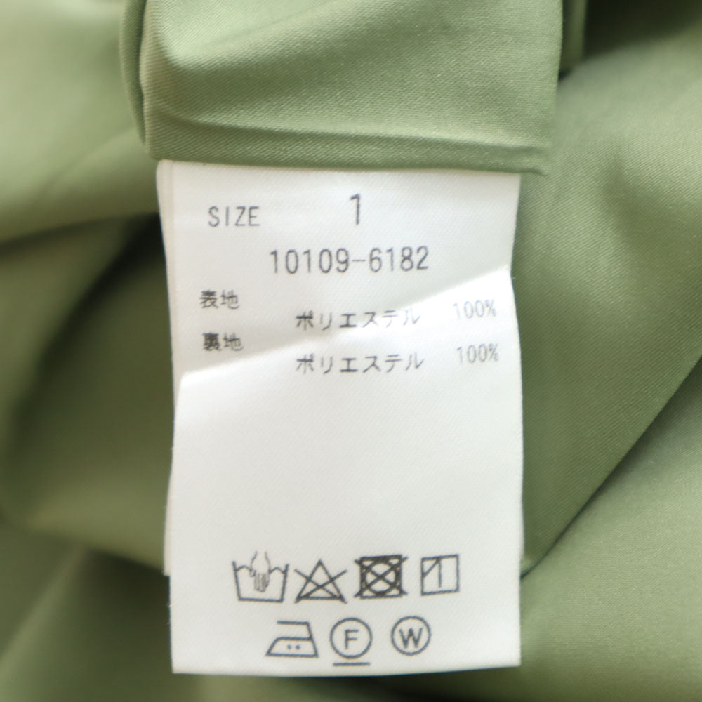 CLANE クラネ ノースリーブ ワンピース 1 カーキ オーバーオール レディース