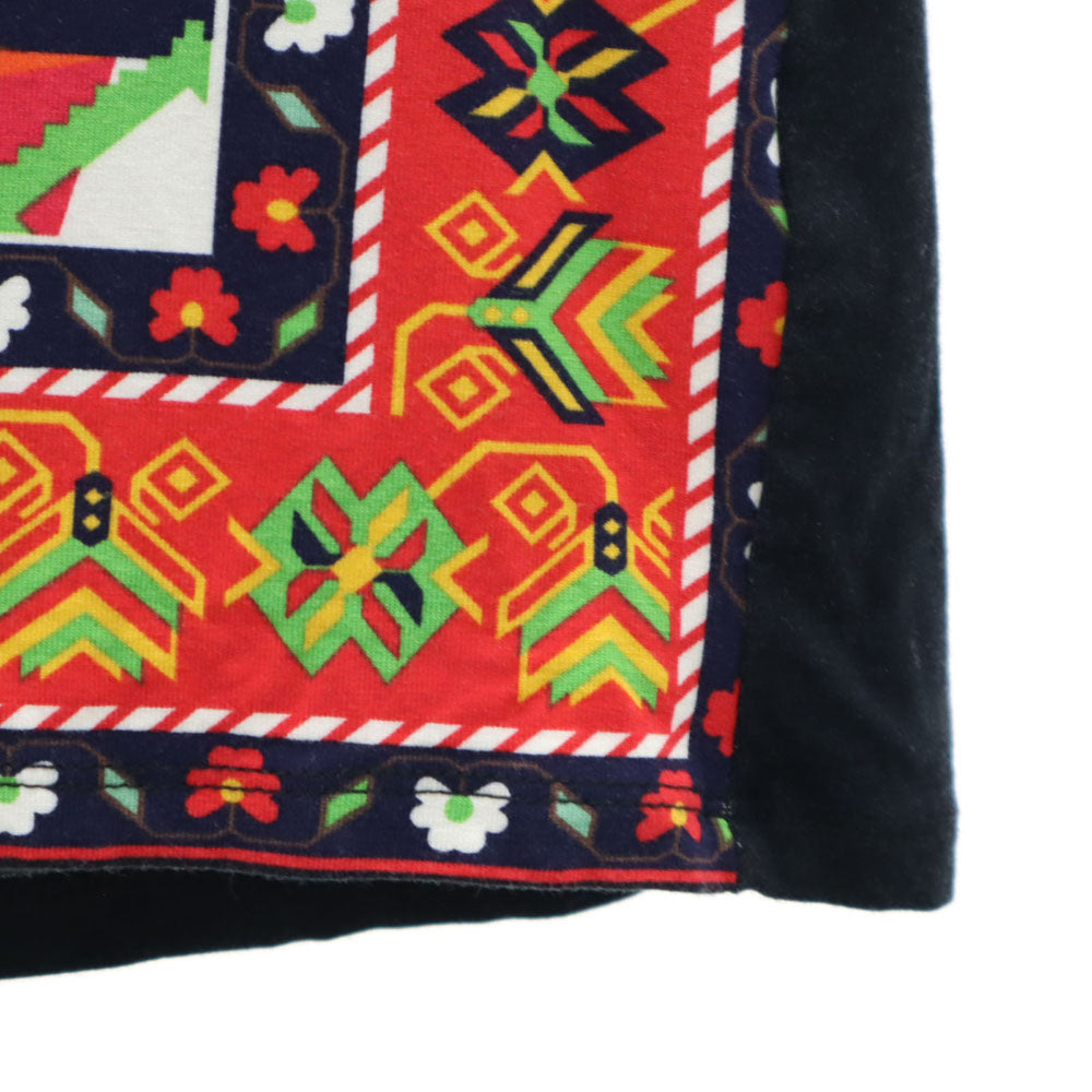 Desigual デシグアル 半袖 膝丈ワンピース XS ネイビー系 レディース