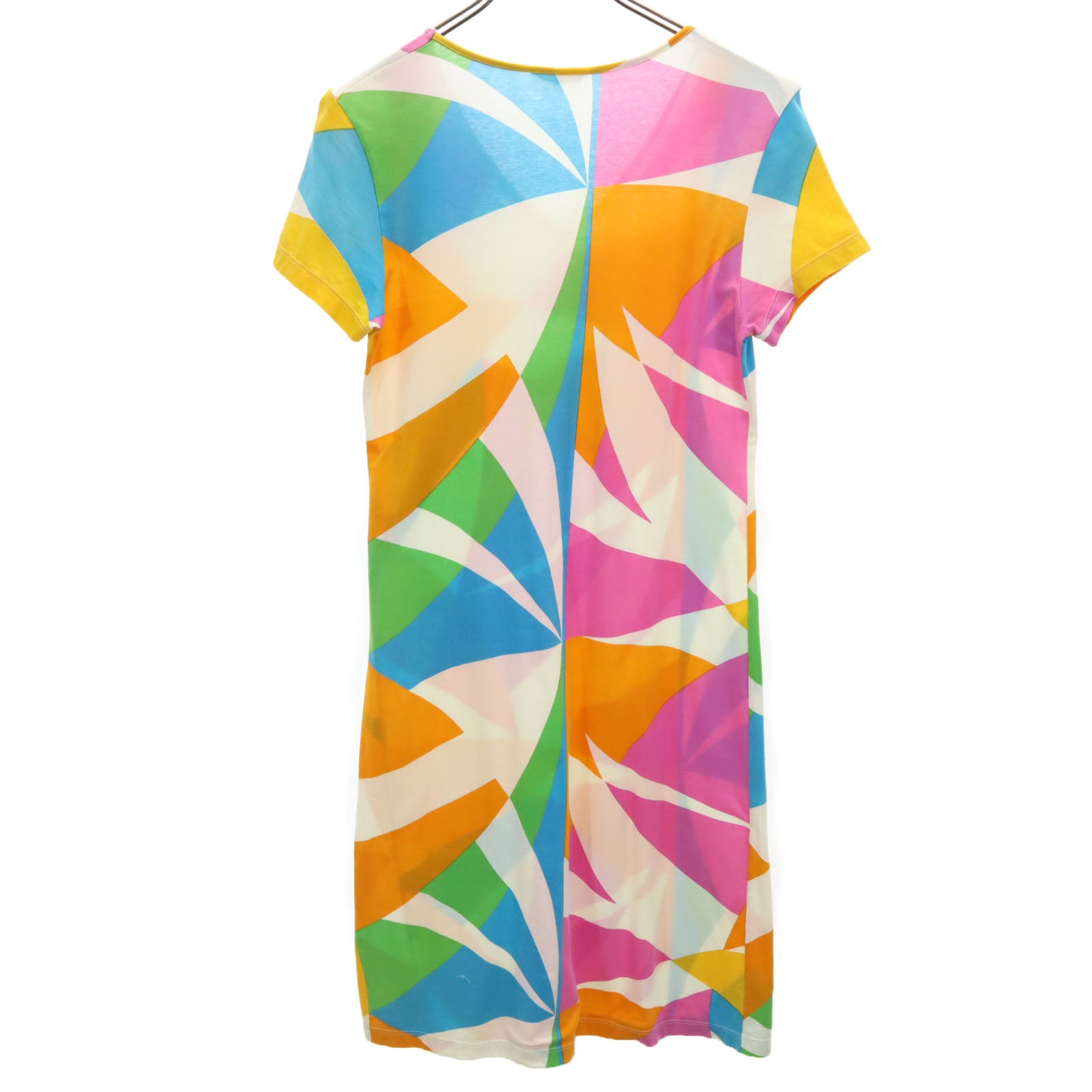 Marimekko MIKA PIIRAINEN マリメッコ ミカピーライネン 半袖 ロングワンピース XS レディース