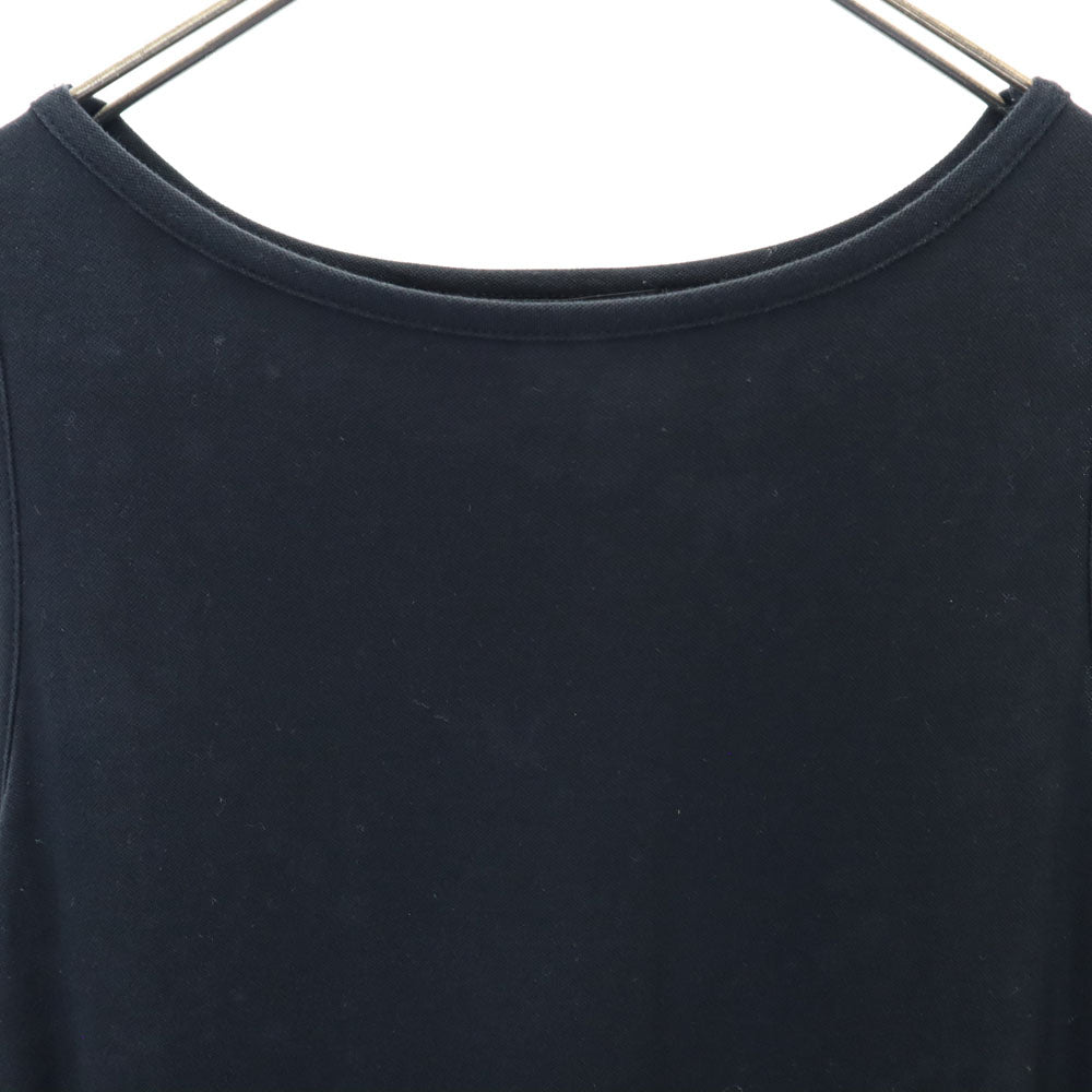 mizuiro ind ミズイロインド 日本製 ノースリーブ ロングワンピース ブラック レディース