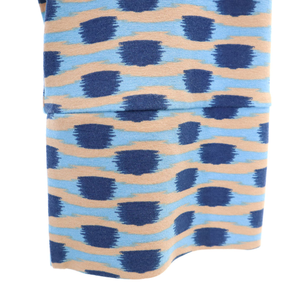 未使用 AVOCA アヴォカ 7分袖 ロングワンピース 38 ブルー タグ付き レディース