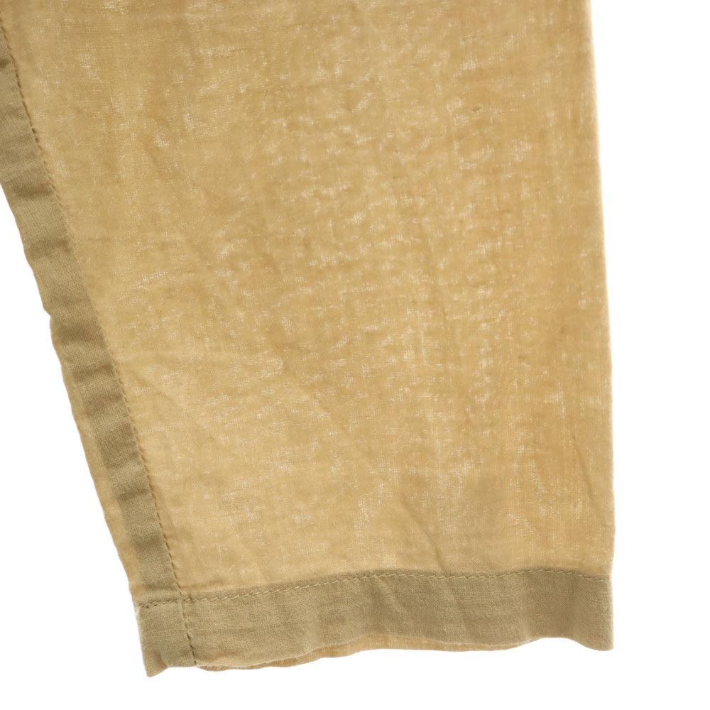 mizuiro ind ミズイロインド 7分袖 ロングワンピース ブラウン レディース