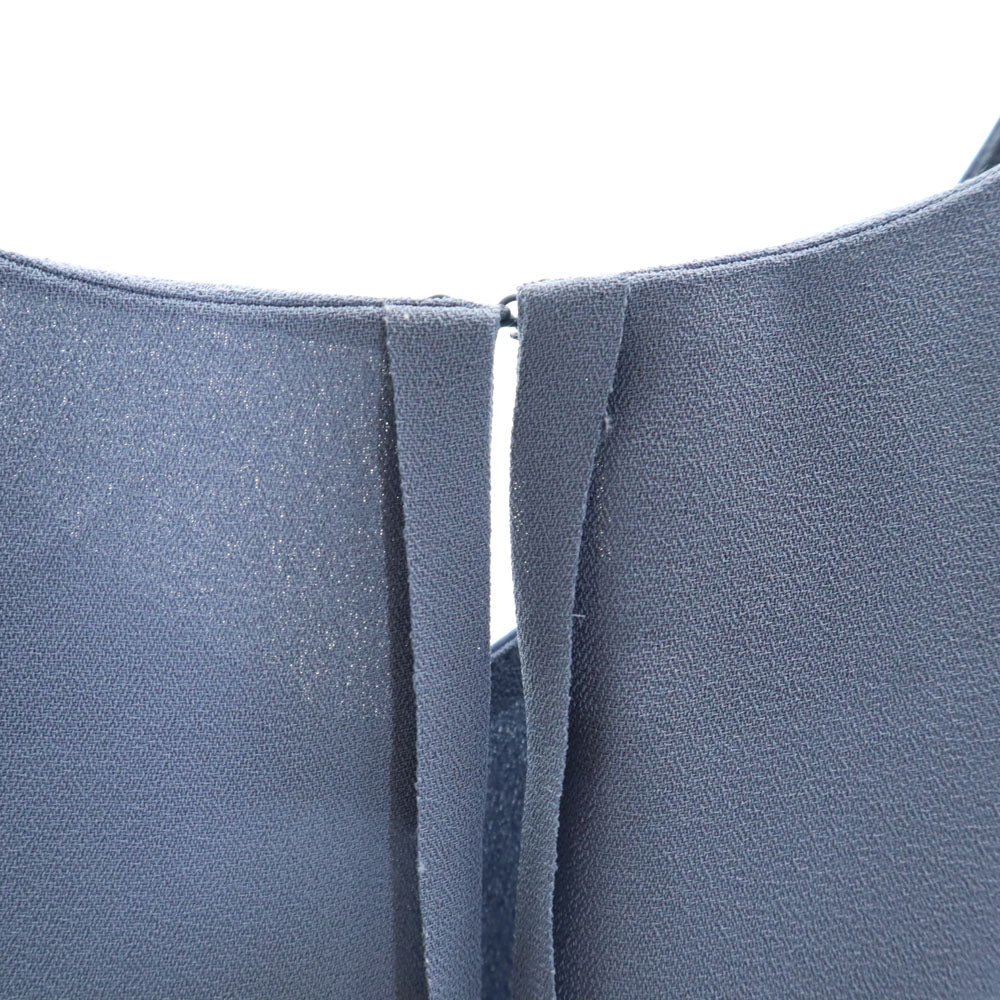 ACNE アクネ ノースリーブ ロングワンピース 38 ブルー系 レディース