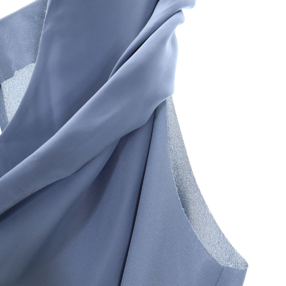 ACNE アクネ ノースリーブ ロングワンピース 38 ブルー系 レディース