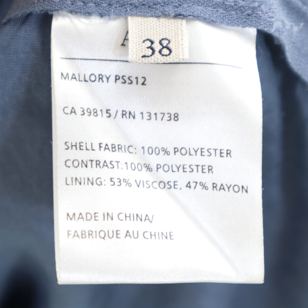 ACNE アクネ ノースリーブ ロングワンピース 38 ブルー系 レディース