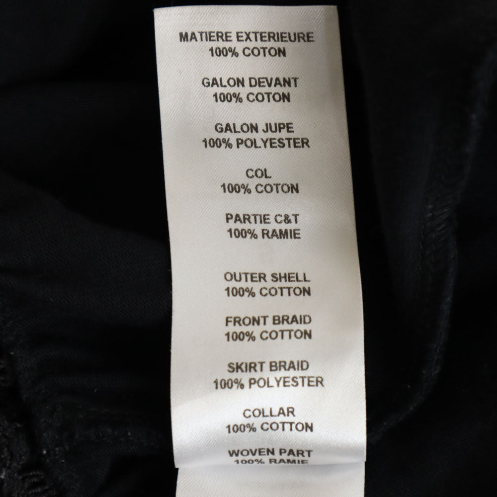 SEE BY CHLOE シーバイクロエ 半袖 ロングワンピース S ブラック レディース