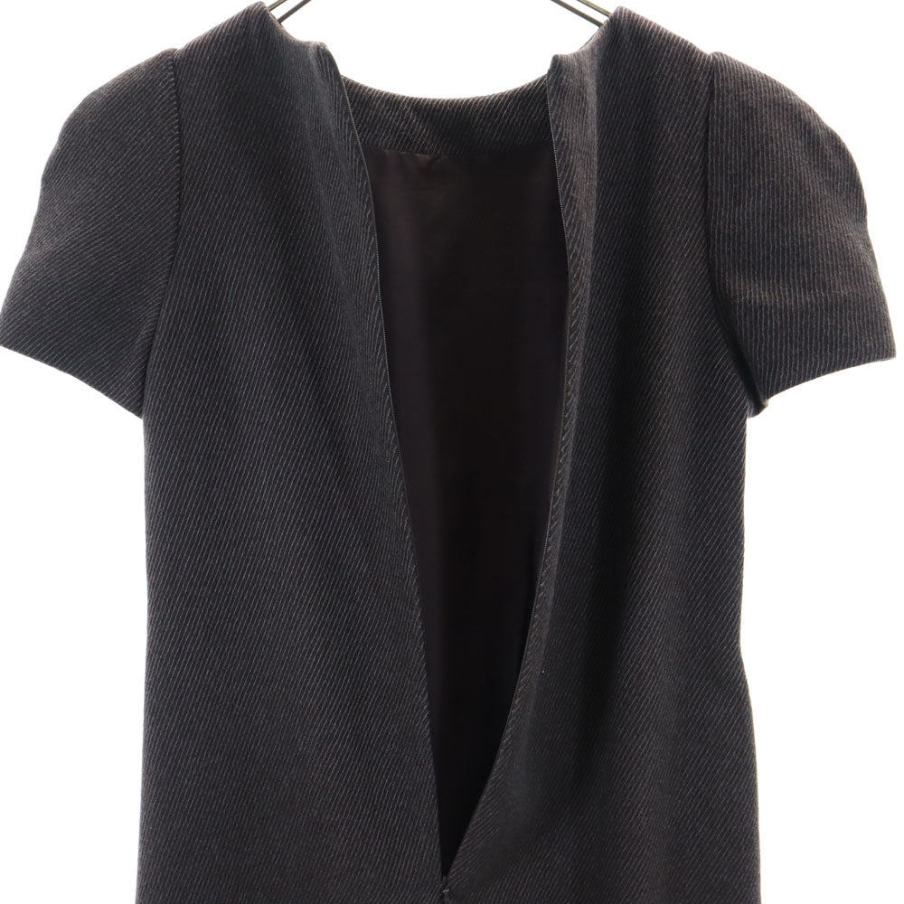 Vivienne Westwood ヴィヴィアンウエストウッド 日本製 半袖 バルーン ワンピース 2 ブラウン系 RED LABEL レディース