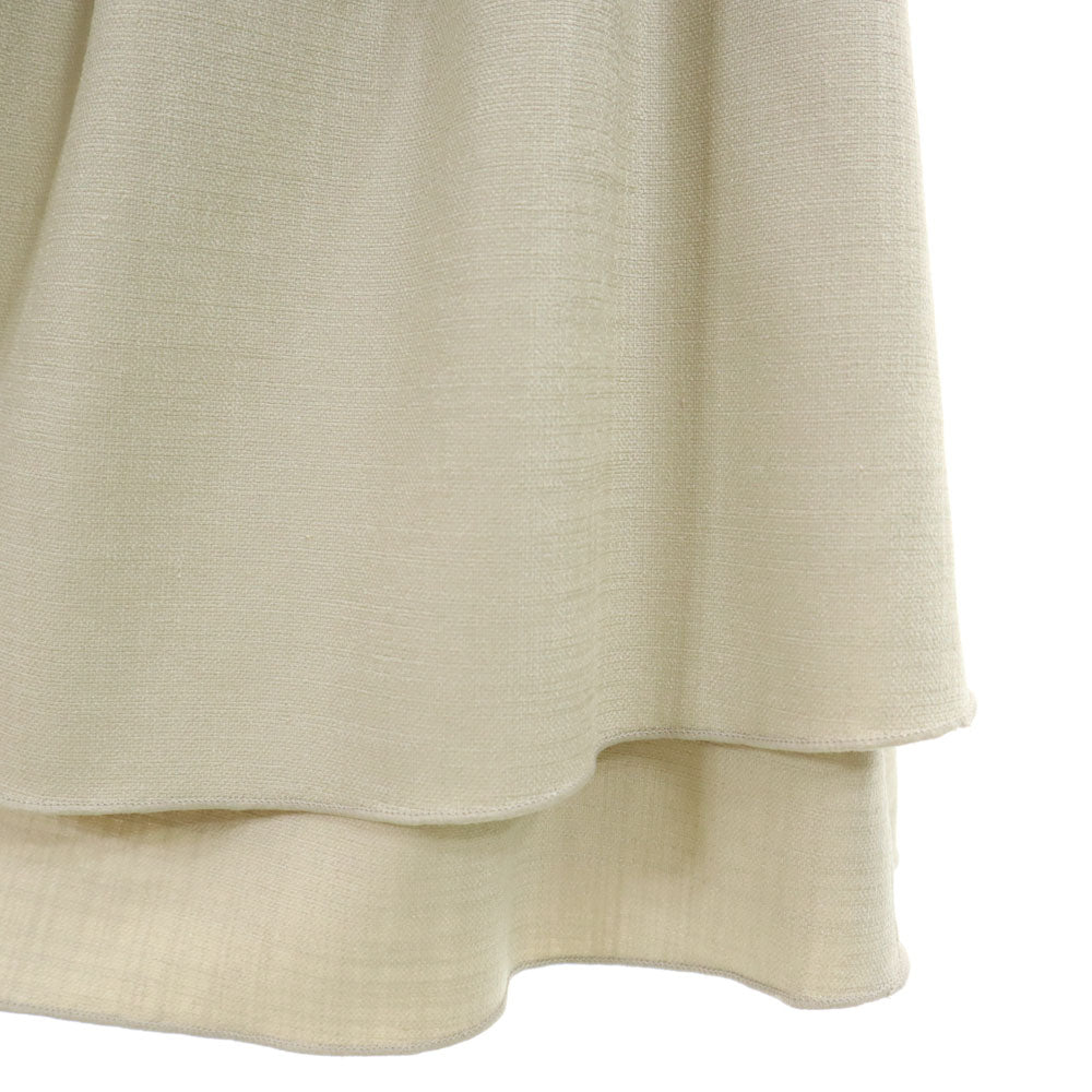 FOXEY NEW YORK フォクシーニューヨーク 日本製 キャミワンピース 38 グレージュ レディース