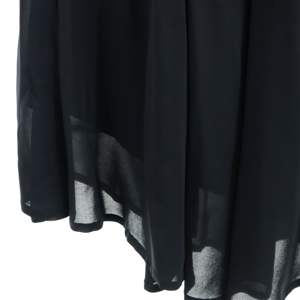 未使用 MAX&CO マックスアンドコー ノースリーブ ワンピース 40 ブラック系 サイドジップ タグ付き レディース