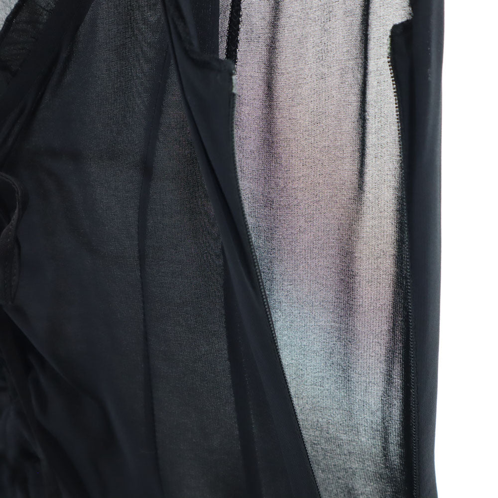 未使用 MAX&CO マックスアンドコー ノースリーブ ワンピース 40 ブラック系 サイドジップ タグ付き レディース